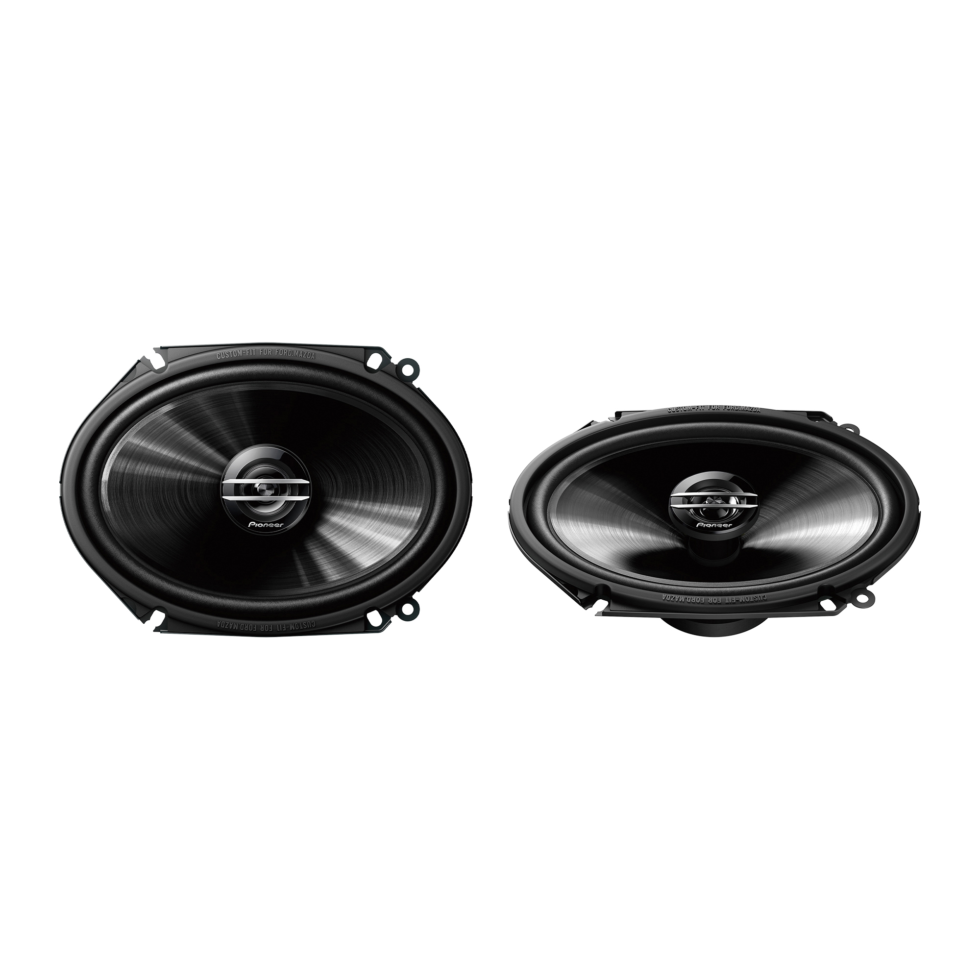 Pioneer G-Series, 6in. x 8in. 2-Way Coaxial Speakers, 2-Pack, Model# TS-G6820S